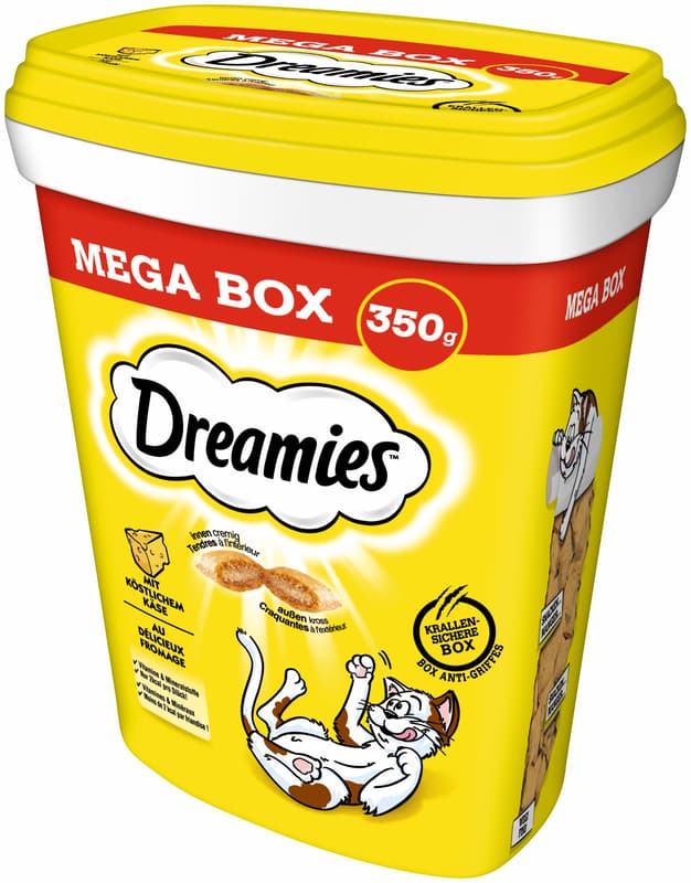Dreamies with delicious cheese