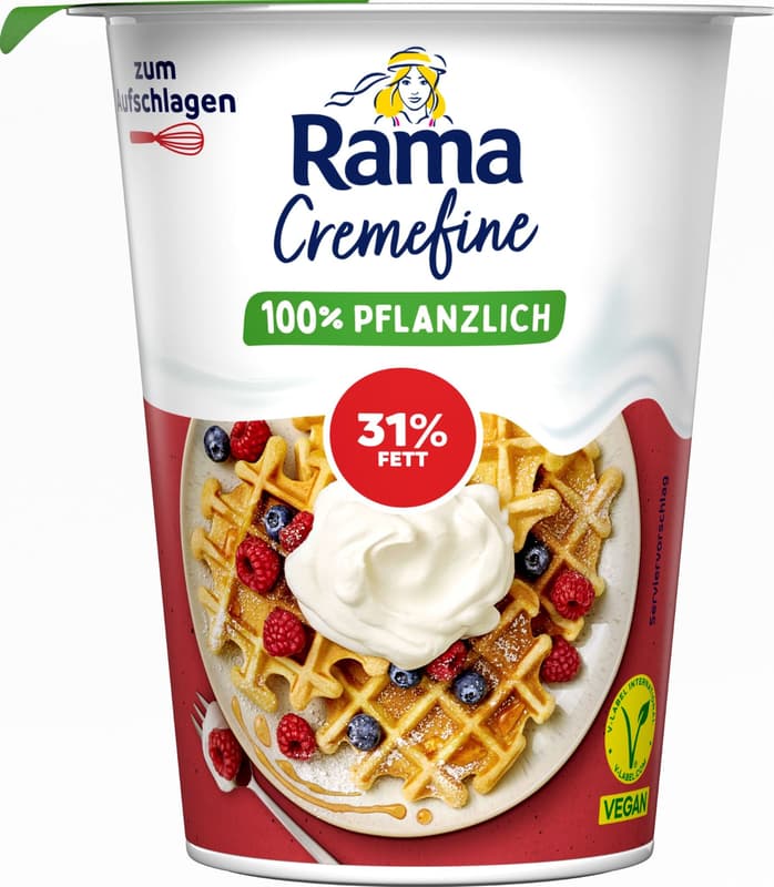 Rama 100% Pflanzlich Schlagcreme 31%