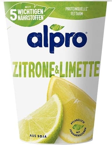 Alpro® Soy-based yoghurt alternative Lime - Lemon