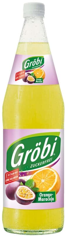 Gröbi Orange-Passion Fruit sugar-free (returnable)
