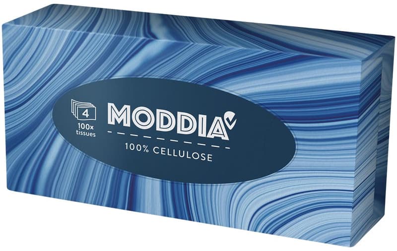 Moddia Handkerchief Box 100 sheets 4ply