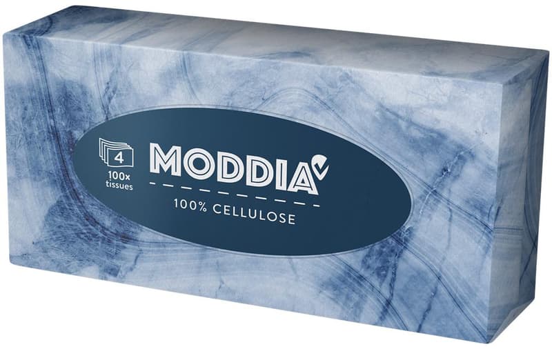 Moddia Handkerchief Box 100 sheets 4ply