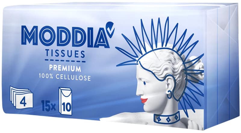 Moddia Handkerchief 15 packs 10 sheets 4ply