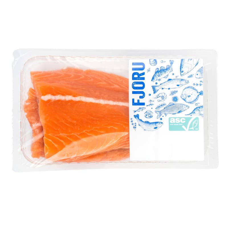 FJORU ASC Lachs Schwanzstück mit Haut FEEDING REVOLUTION