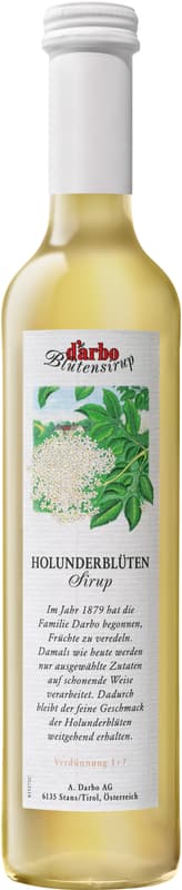 Darbo Elderflower Syrup