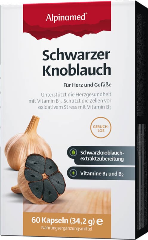 Alpinamed Schwarzer Knoblauch Kapseln 60 Stück