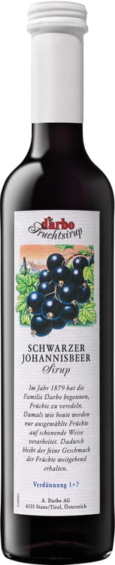 Darbo Black Currant Syrup