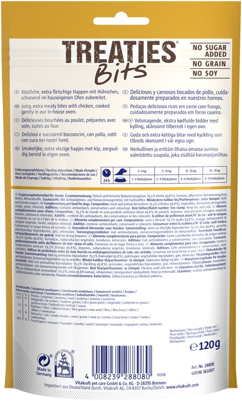 Vitakraft Treaties Bits Chicken