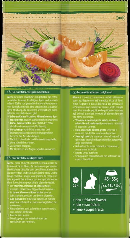 Vitakraft Menü Vital für Zwergkaninchen