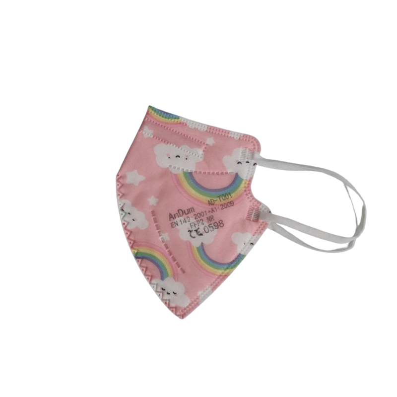 RESPIRATOR FFP2 CHILDREN RAINBOW