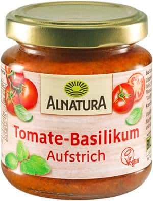Alnatura BIO Tomate mit Basilikum Brotaufstrich