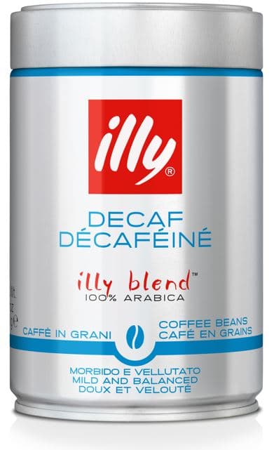 illy whole beans decaffeinated