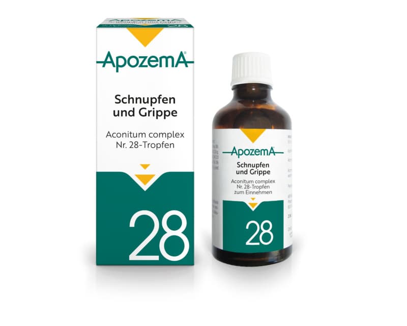 Apozema® No. 28 Cold and flu drops