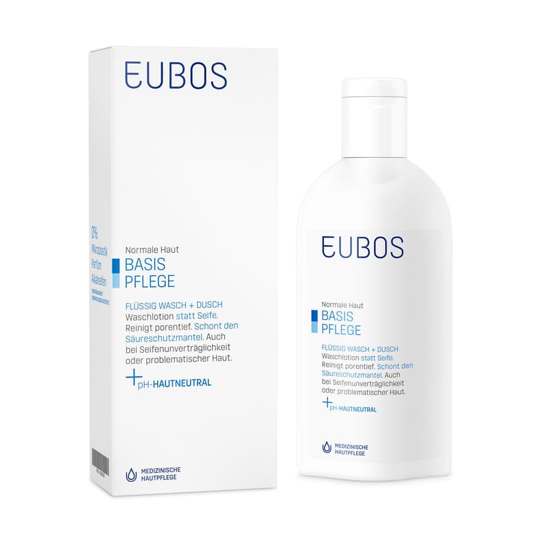 Eubos WASH + SHOWER LIQUID BLUE