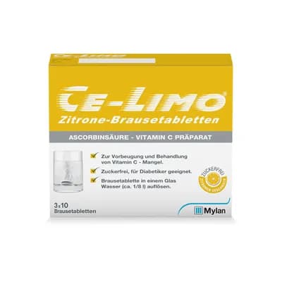 Ce-Limo Zitrone - Brausetabletten