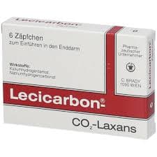Lecicarbon - Zäpfchen