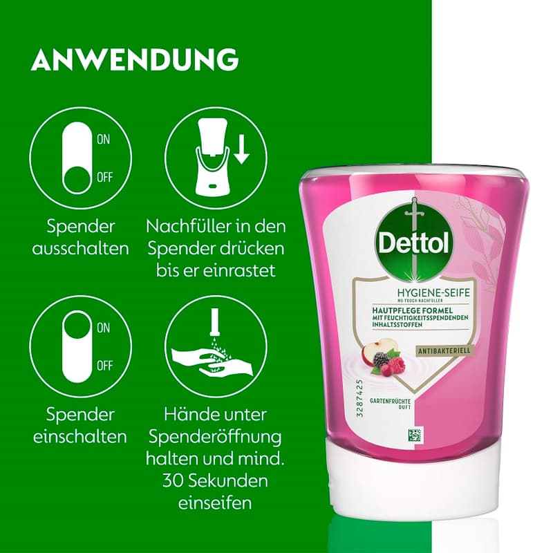Dettol NoTouch Nachfüller Gardenberries