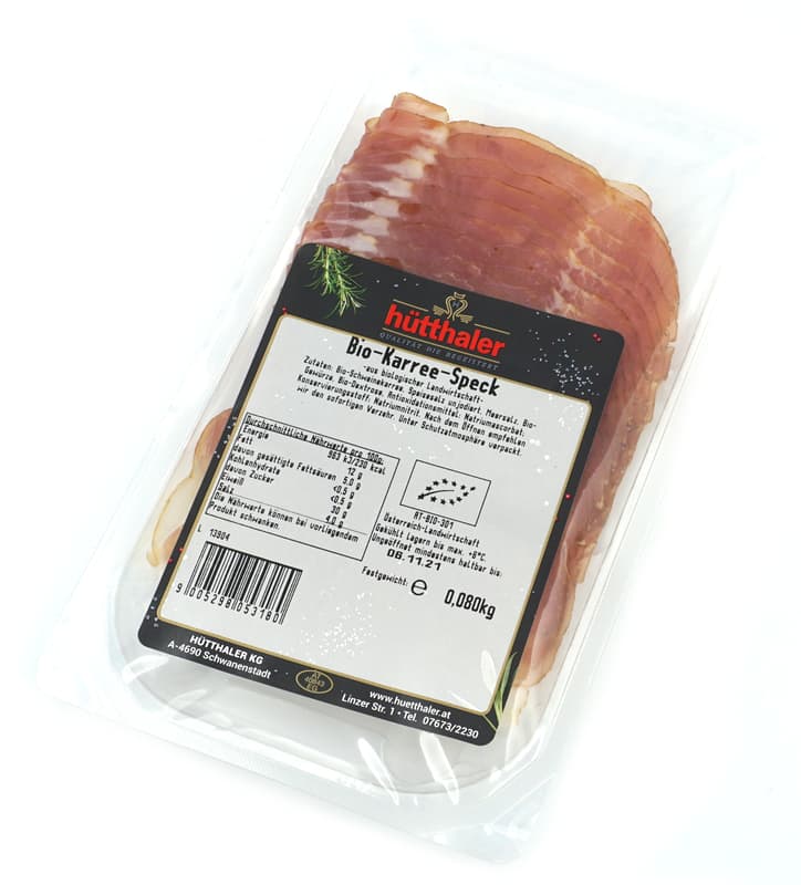 Hütthaler BIO Karree Bacon