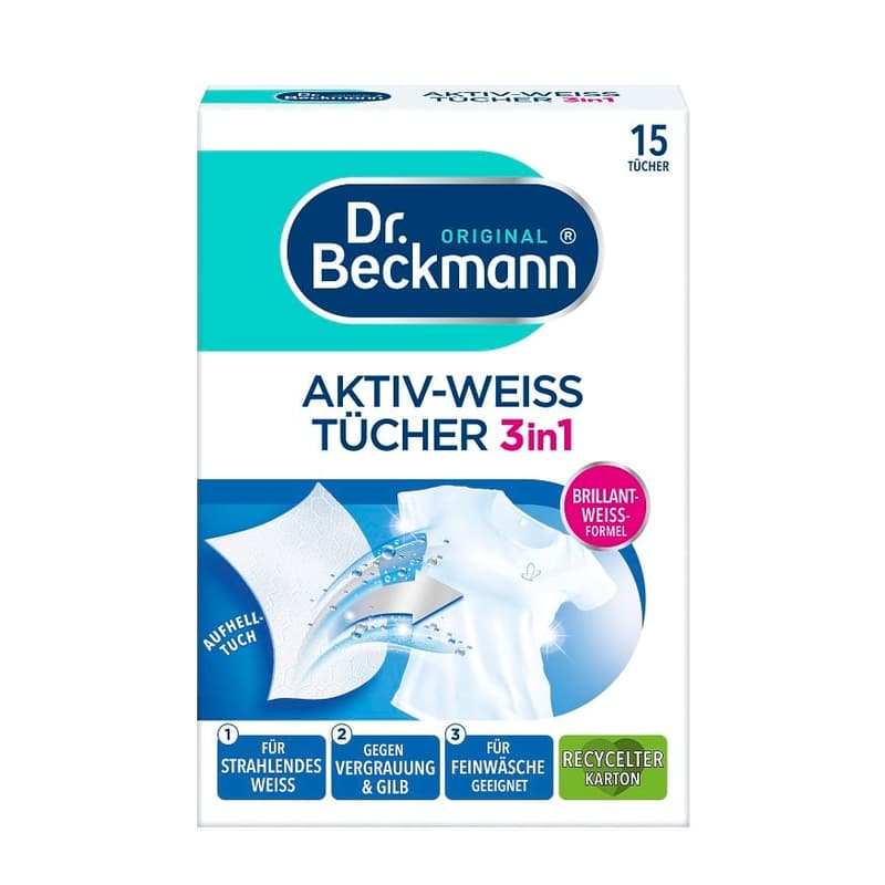 Dr. Beckmann Active White Wipes