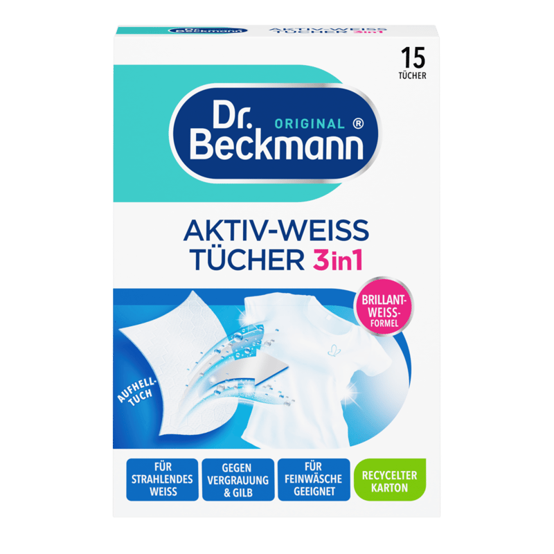 Dr. Beckmann Active White Wipes