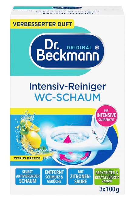 Dr. Beckmann Activated Charcoal WC Foam