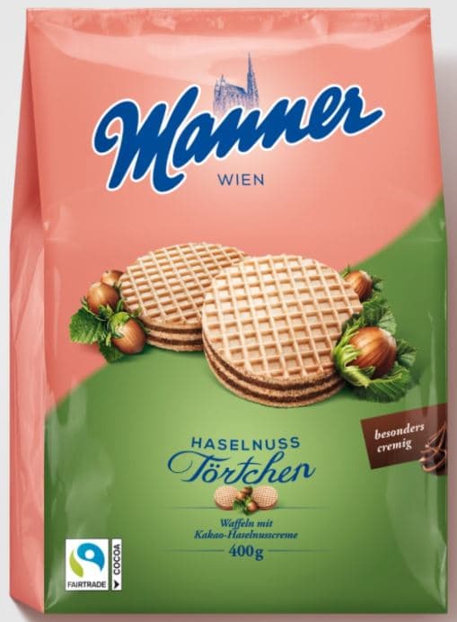 Manner Törtchen Haselnusscreme