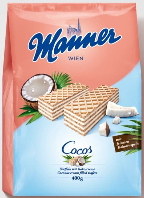 Manner Cocoscreme Schnitten im Beutel