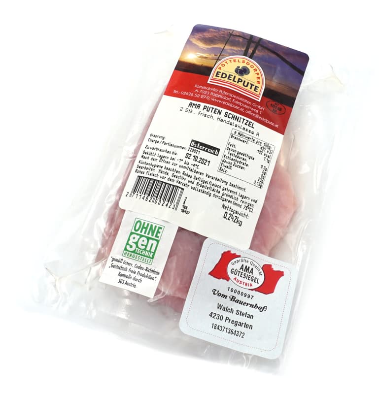Pöttelsdorfer noble turkey AMA turkey cutlet