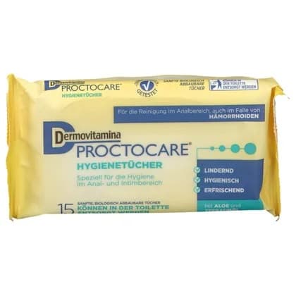 Dermovitamina Protocare® hygienic wipes