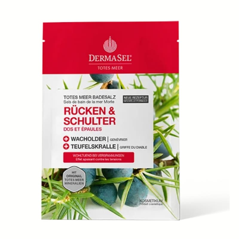 Dermasel crystal bath back + shoulder