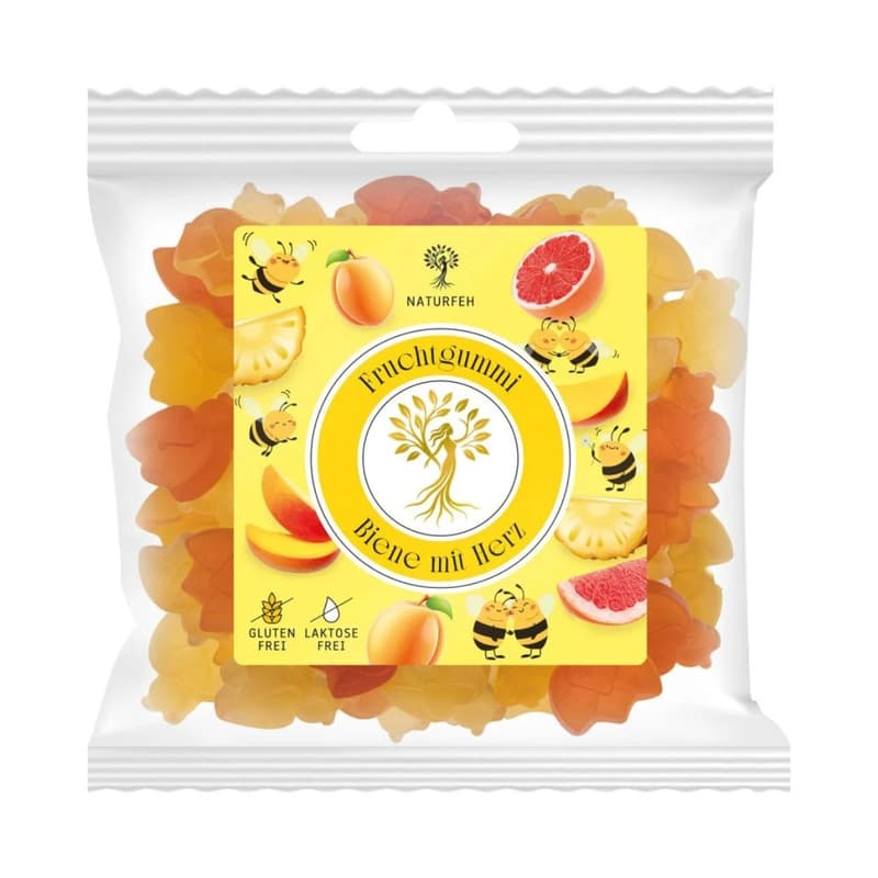 Fruit jelly honey bees