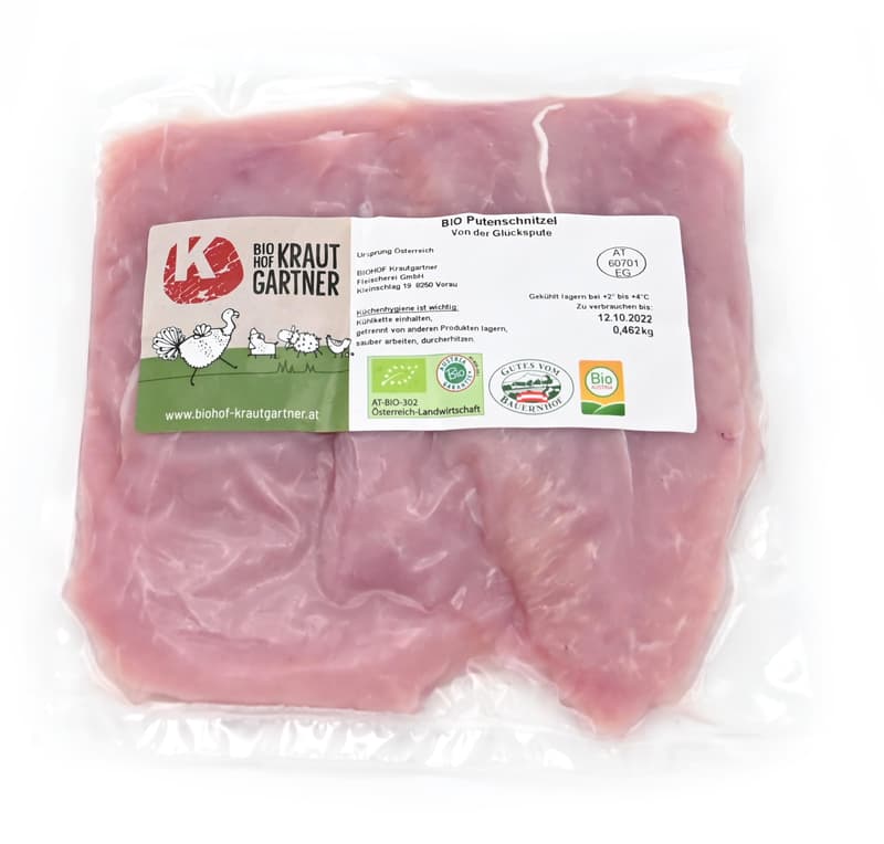 Krautgartner BIO Cutlet of Lucky Turkey