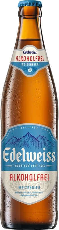 Edelweiss wheat beer alcohol-free (returnable)