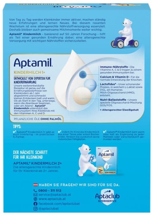 Aptamil infant milk 1+