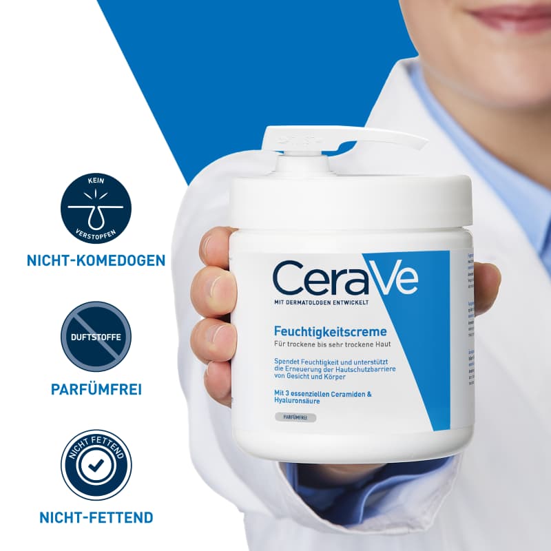 Cerave Feuchtigkeitscreme im Pumpspender