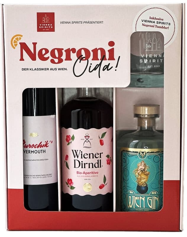 Vienna Spirits Negroni Oida gift box