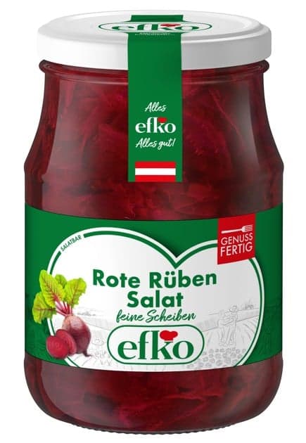 Efko beetroot salad slices