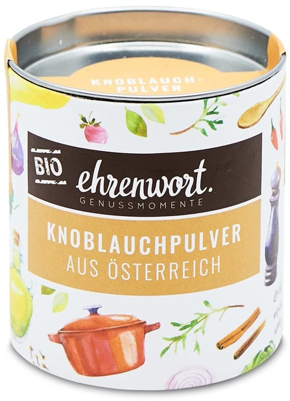 ehrenwort BIO Knoblauchpulver aus Österreich