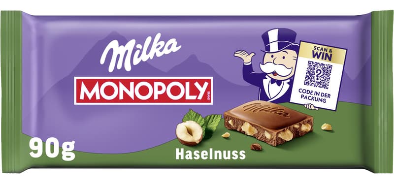 Milka Haselnuss