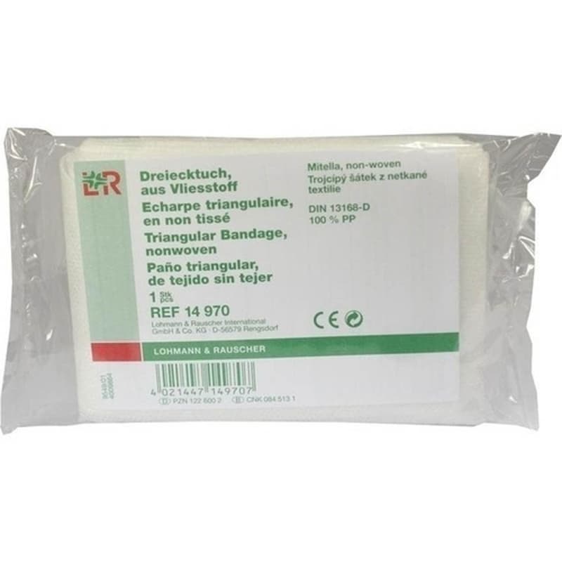 Triangular cloth Rauscher White 1 pc