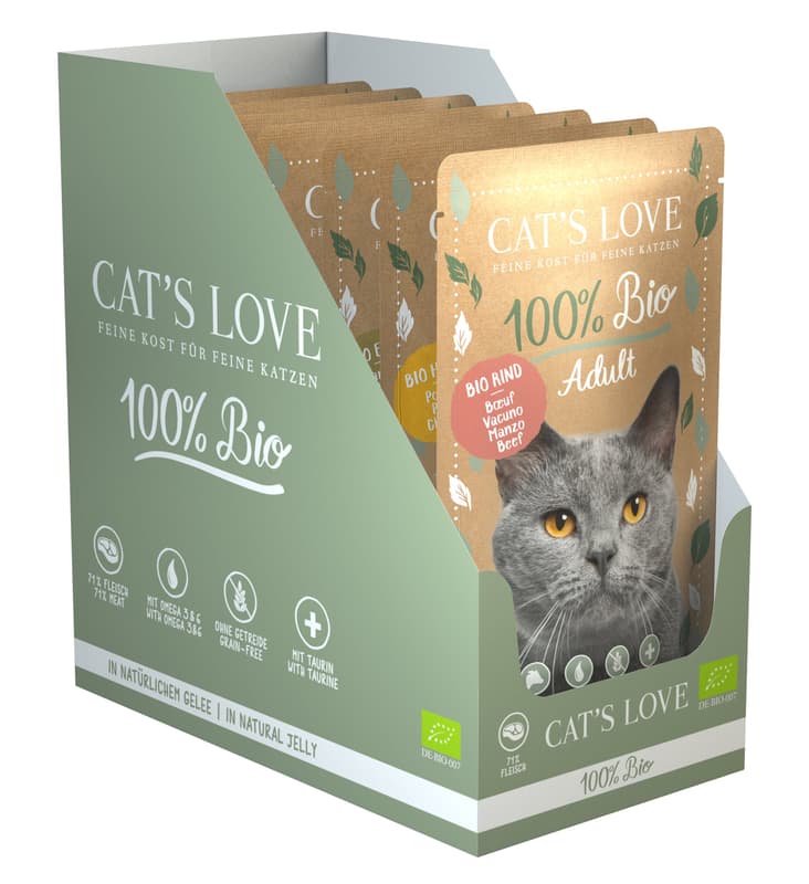 CAT'S LOVE ADULT BIO Multipack (6x100g)