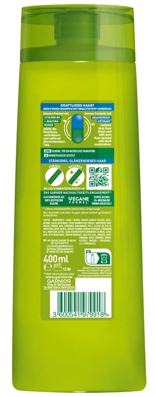 Garnier Fructis Kraft & Glanz Shampoo