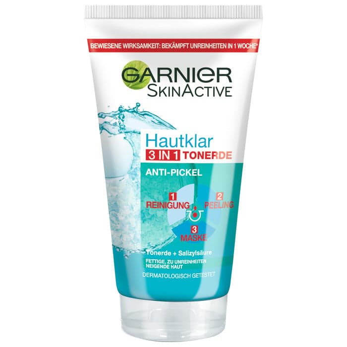 Garnier Skin Clear 3in1 Cleansing + Peeling + Mask