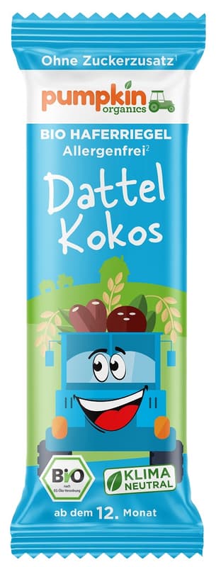 Organics oat bar with dates & coconut