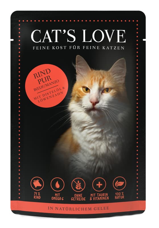 CAT'S LOVE ADULT Rind Pur