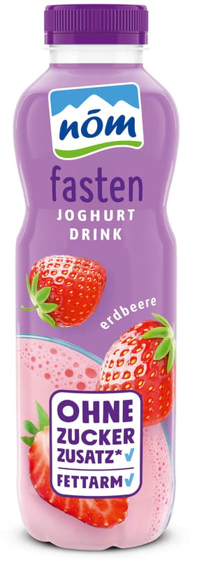 nöm fasting yoghurt drink strawberry 0,1%