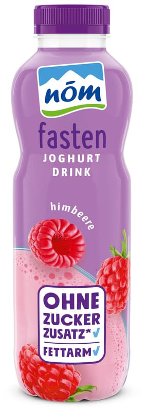 nöm fasting yoghurt drink raspberry 0,1%