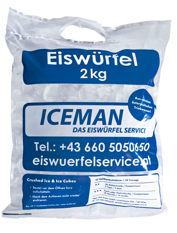 Iceman Eiswürfel (tiefgekühlt)