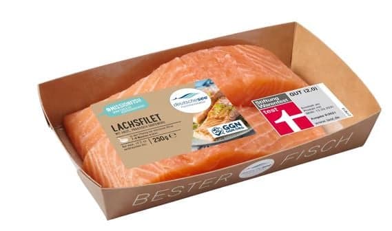 German Sea Salmon Fillet with skin