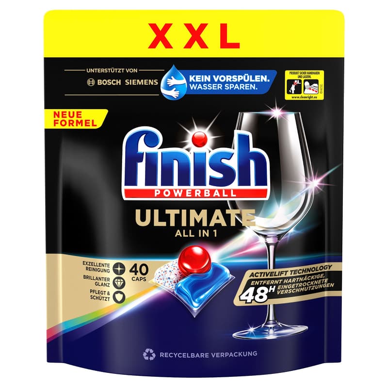 Finish Ultimate All-in-1 Regular XXL 40er